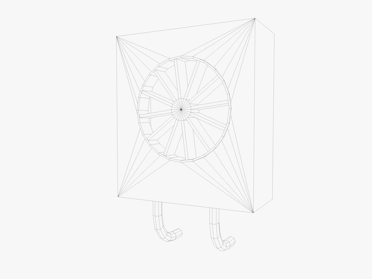 industrial warehouse equipments props pack Low-poly 3D model_79