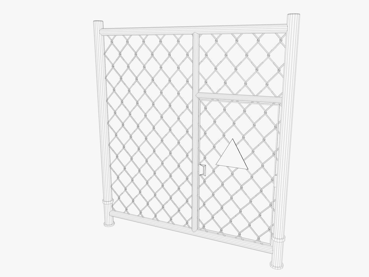 industrial warehouse equipments props pack Low-poly 3D model_47