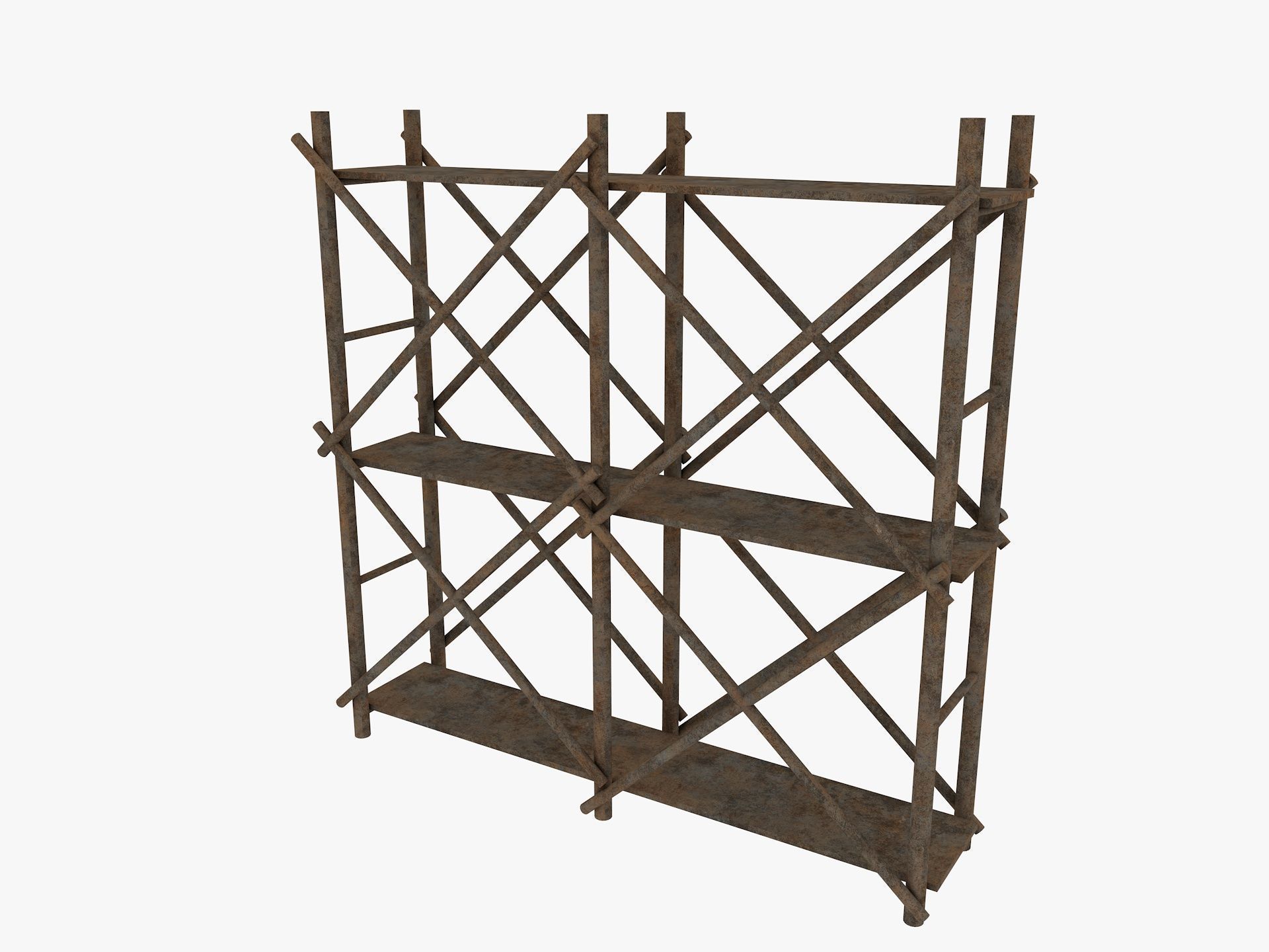 industrial warehouse equipments props pack Low-poly 3D model_58