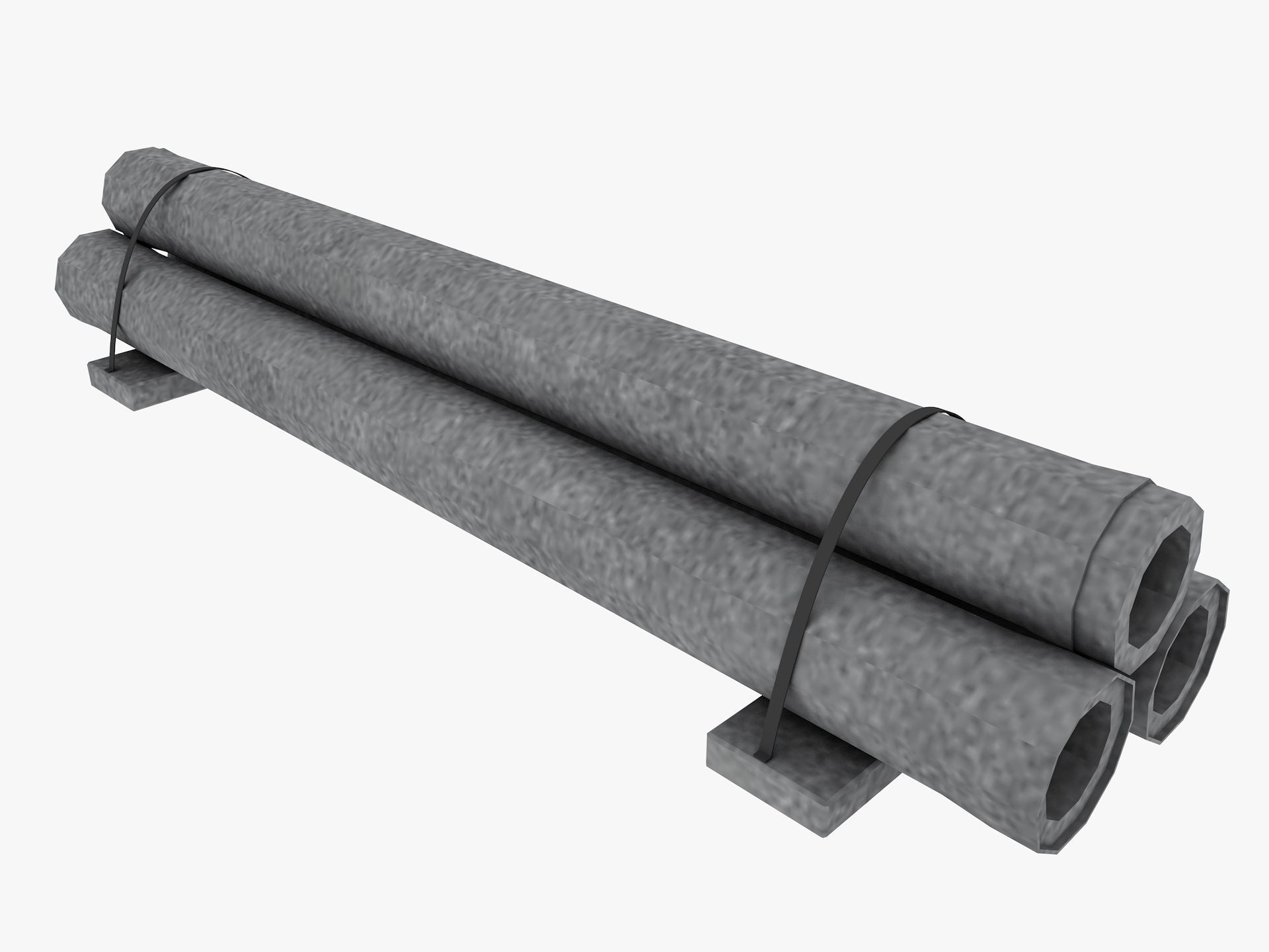 industrial warehouse equipments props pack Low-poly 3D model_62