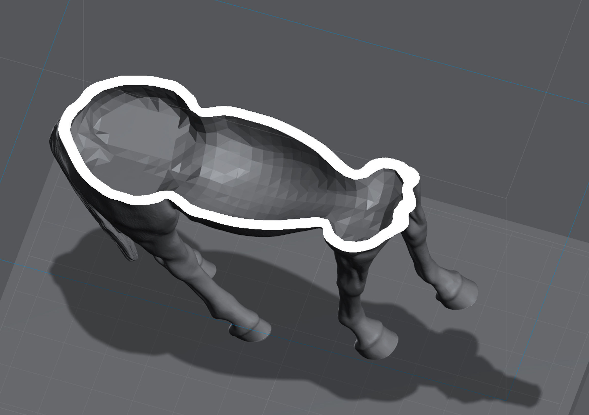 3D Print Ready Irish Sport Horse  3D print model_2