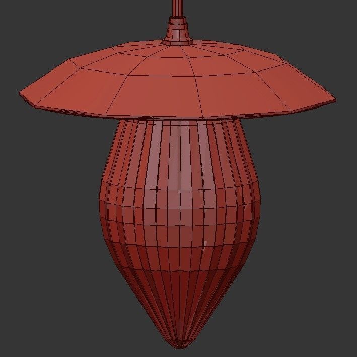 Lana Pendant 3D model_3