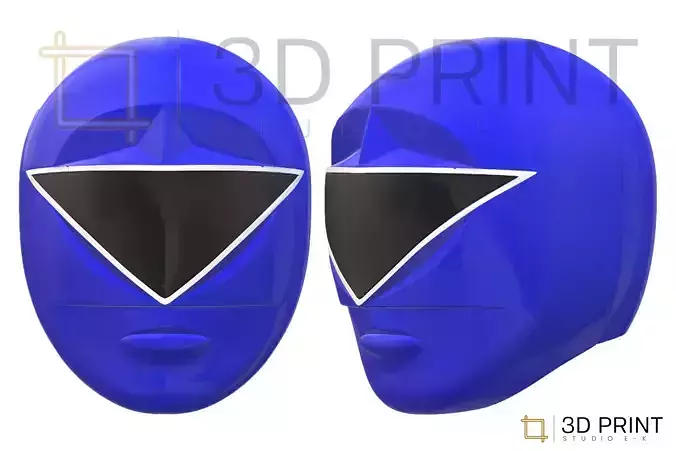 Power Rangers Zeo Blue Ranger helmet 