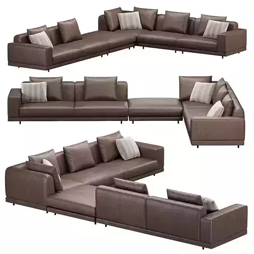  Nevyll Sofa Leather by Ditreitalia