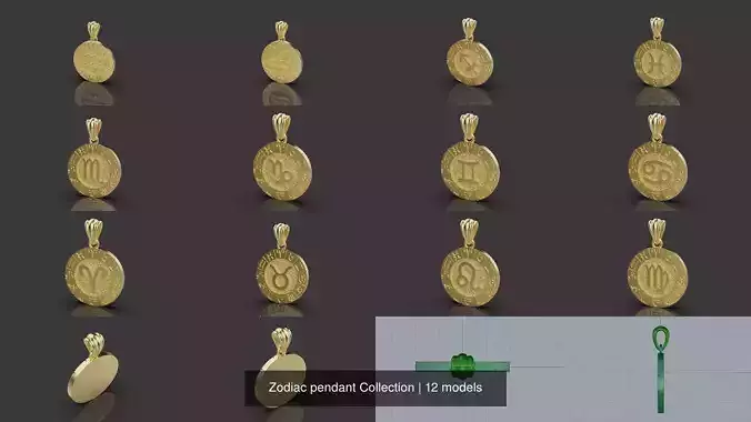 Zodiac pendant Collection 