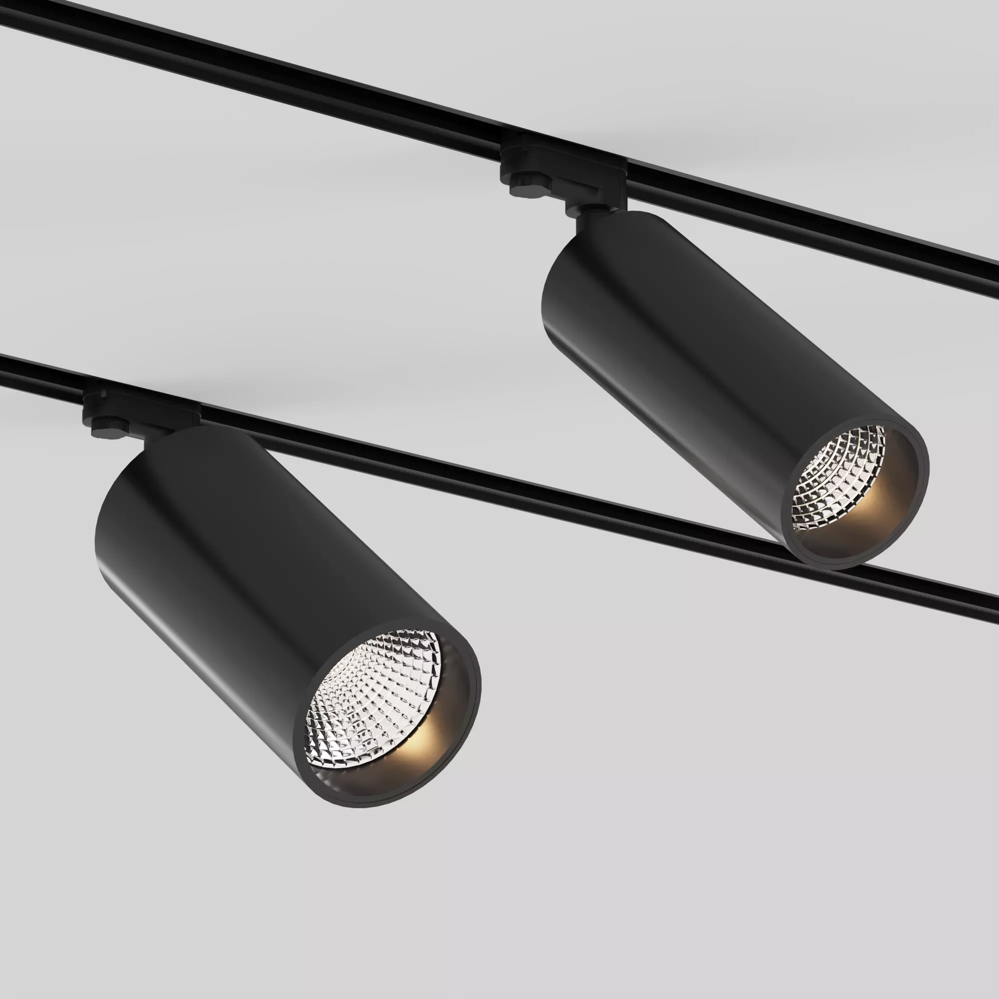 Track light HOKASU Tube TR4 Free 3D model_0