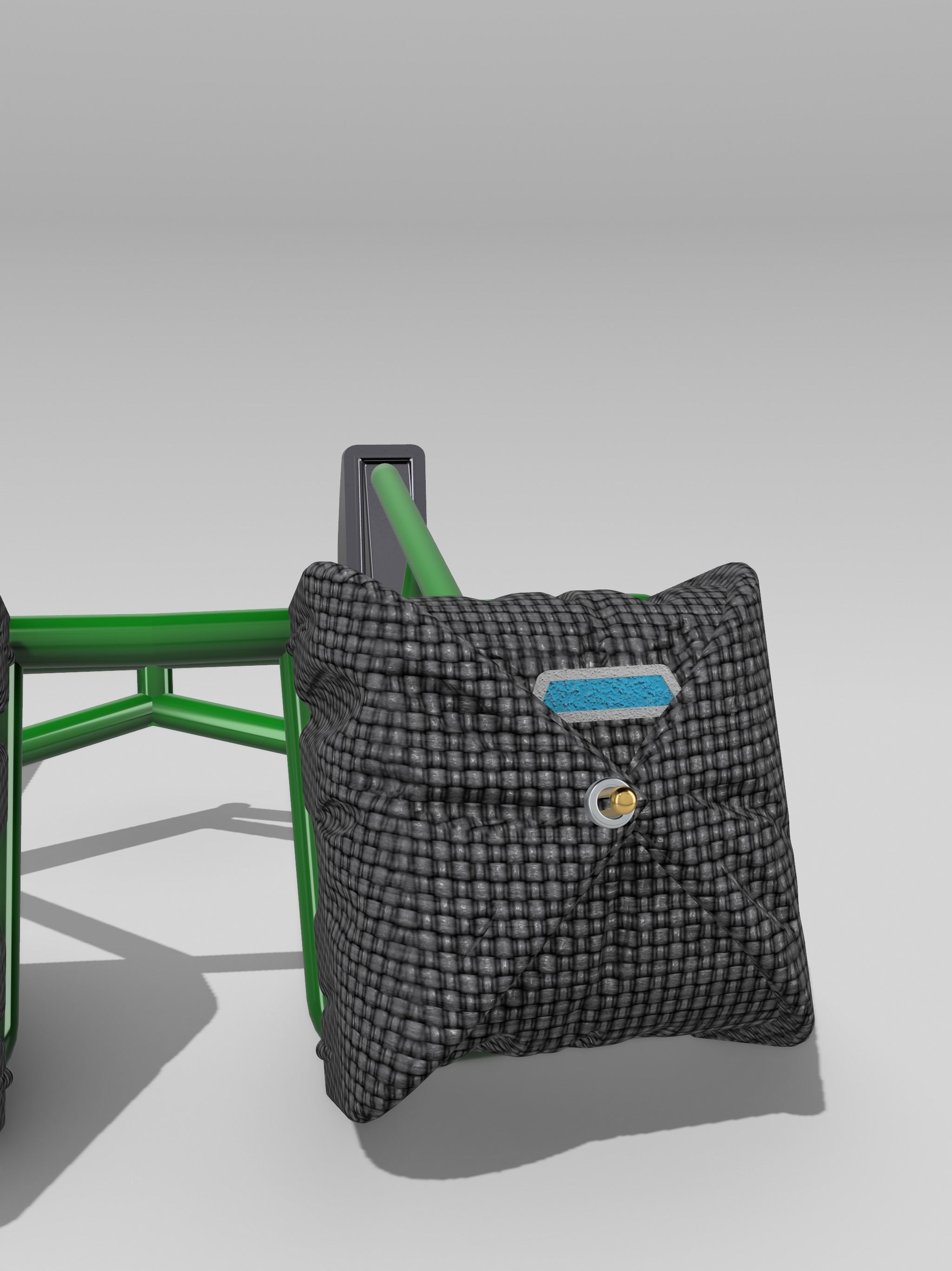 1967 STANG Parachute and Decklid mount 3D print model_1