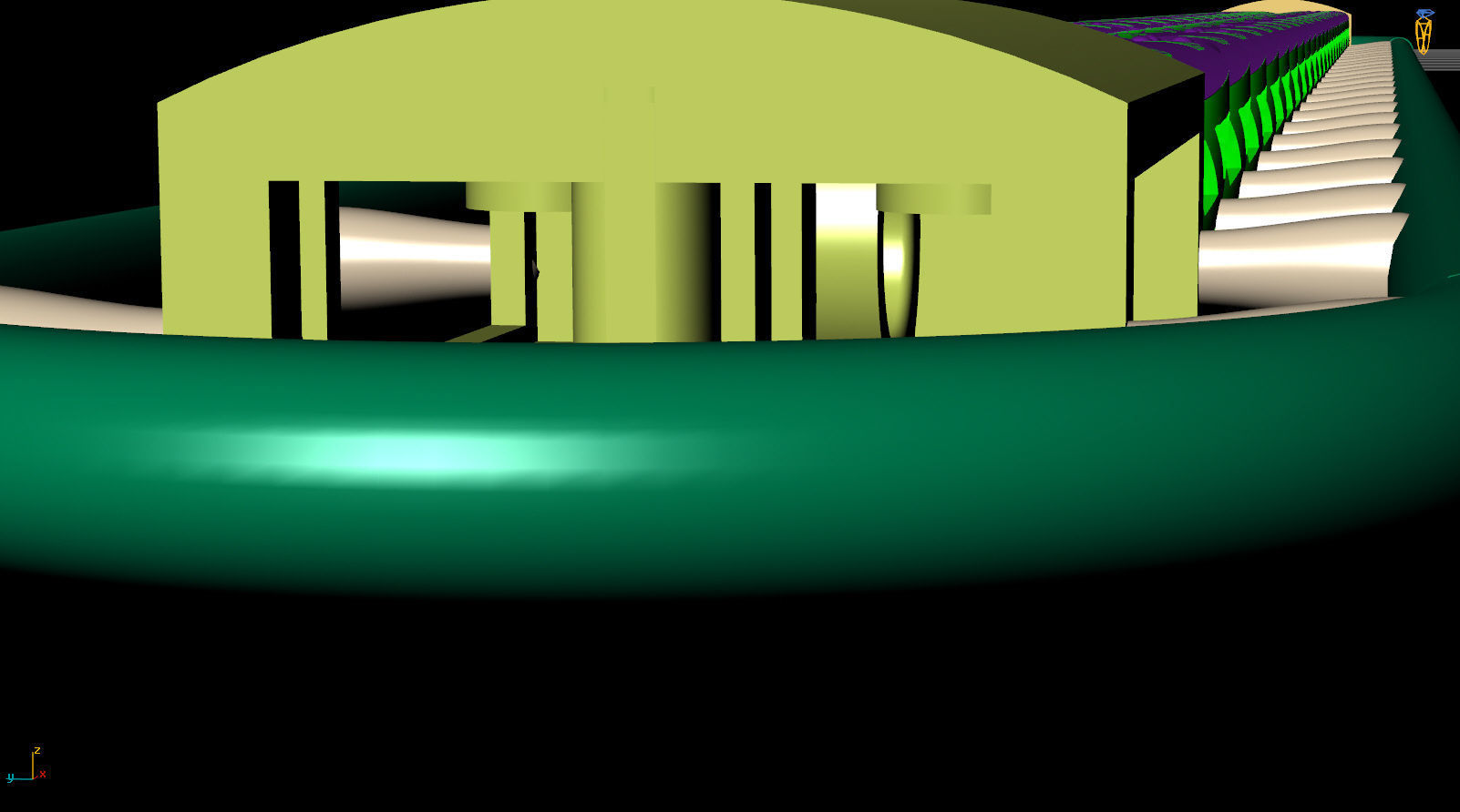 8 MM 18 CM  CUBAN LINK CHAIN FOR BRACELET OR NECKLACE 3D print model_7