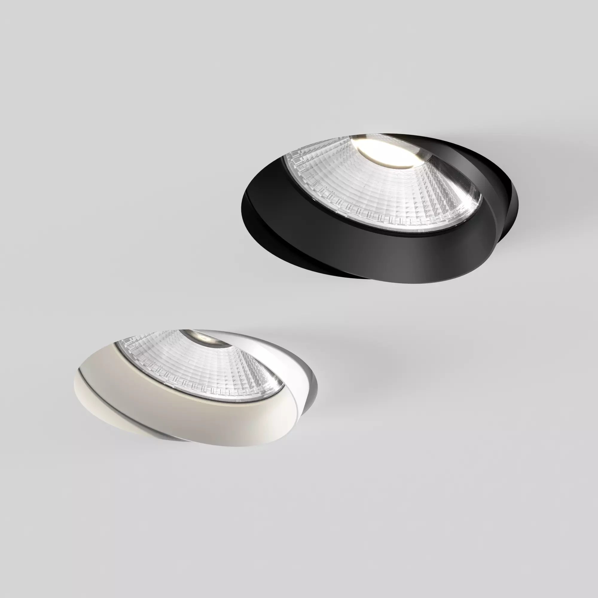 Recessed luminaire HOKASU DOT Spin Edgeless Free 3D model_0