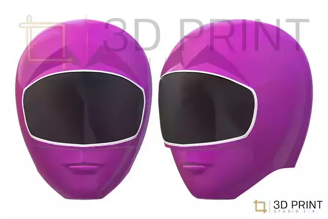 Power Rangers Zeo Pink Ranger helmet