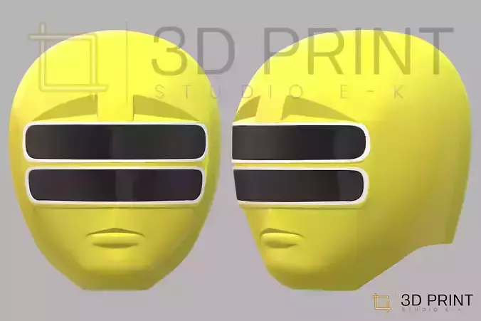 Power Rangers Zeo Yellow Ranger helmet
