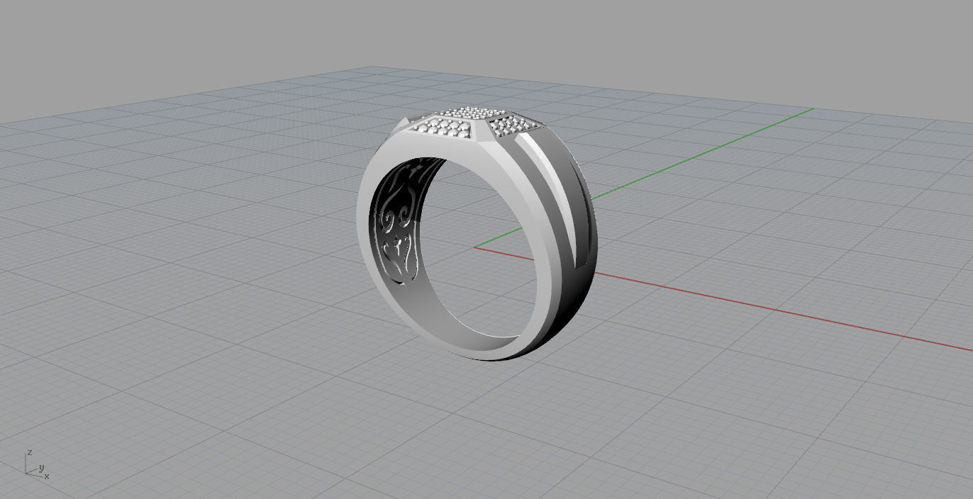Mens Rings 3D print model_6