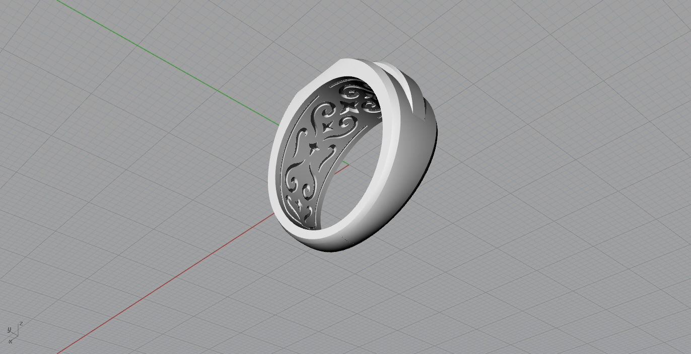 Mens Rings 3D print model_9