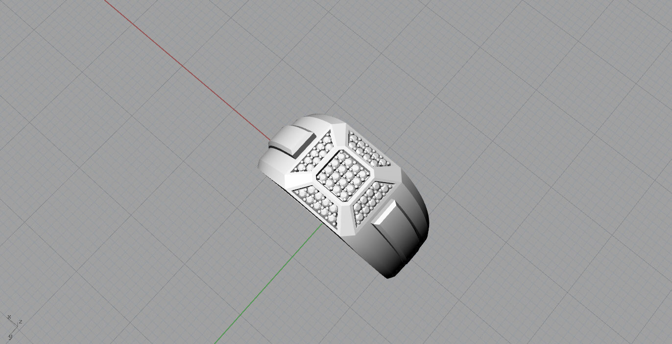 Mens Rings 3D print model_11