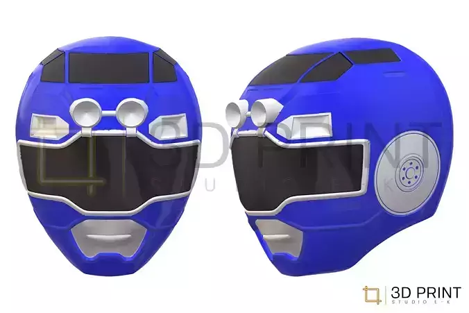 Power Rangers Turbo Blue Ranger helmet