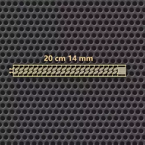 14 MM 20 CM  CUBAN LINK CHAIN FOR BRACELET OR NECKLACE