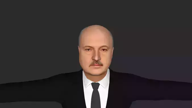 Alexander Lukashenko Hyper Realistic Full Body Rigged Character 3D model