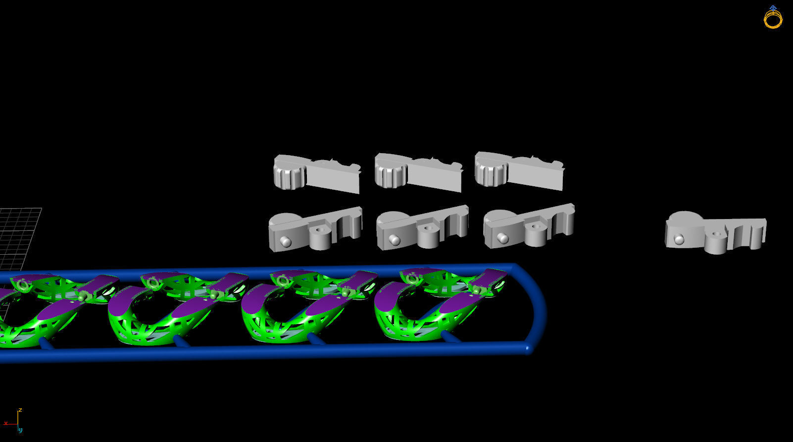 10 MM CUBAN LINK CHAIN FOR BRACELET OR NECKLACE 3D print model_5