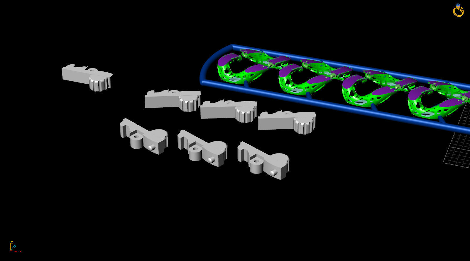 10 MM CUBAN LINK CHAIN FOR BRACELET OR NECKLACE 3D print model_6