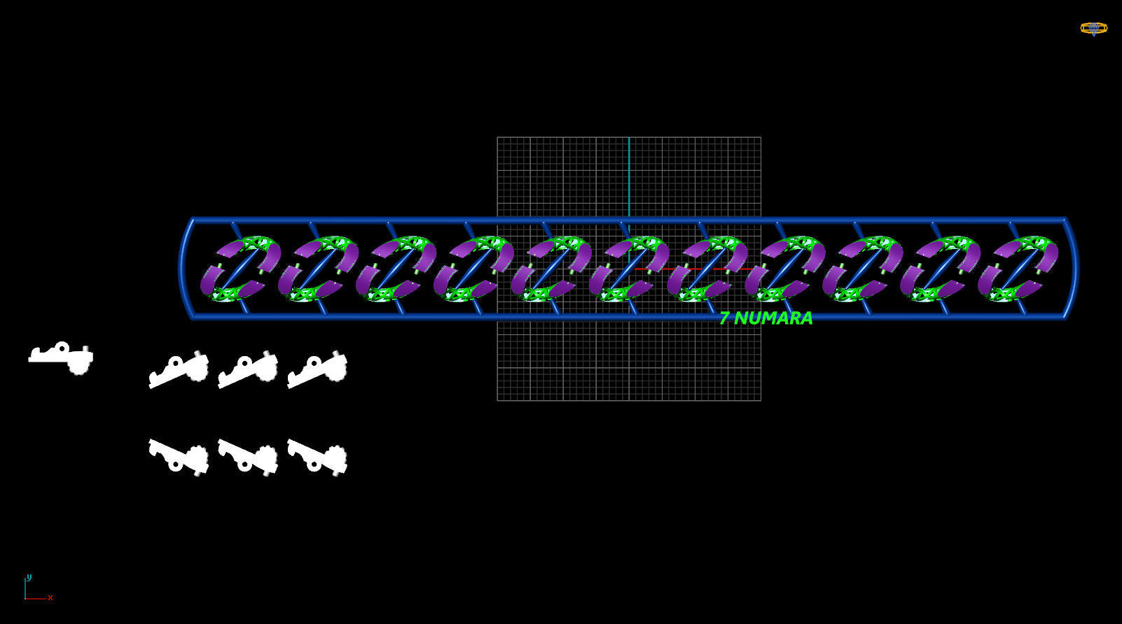 10 MM CUBAN LINK CHAIN FOR BRACELET OR NECKLACE 3D print model_7