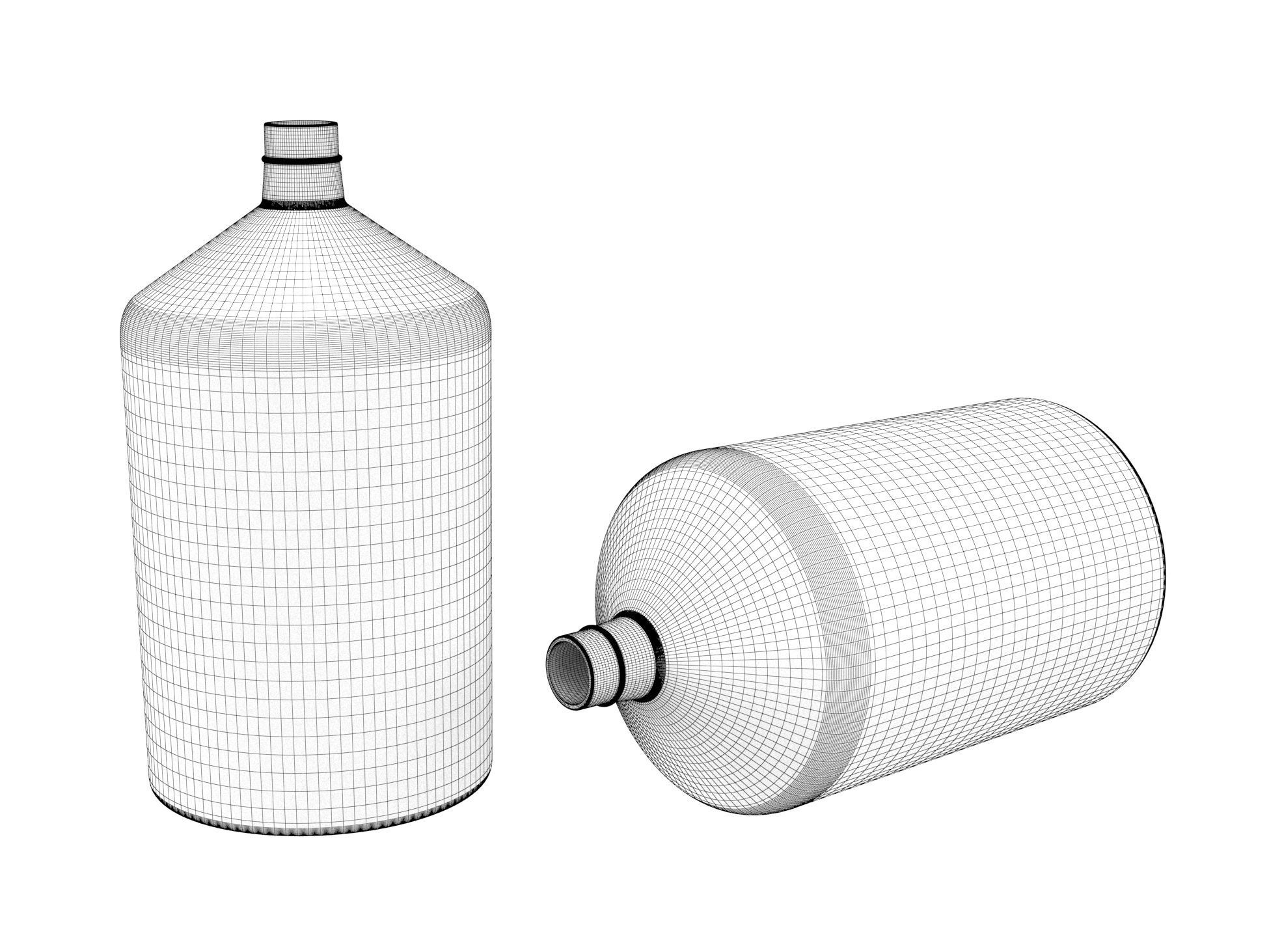 Bottles 16 3D model_2