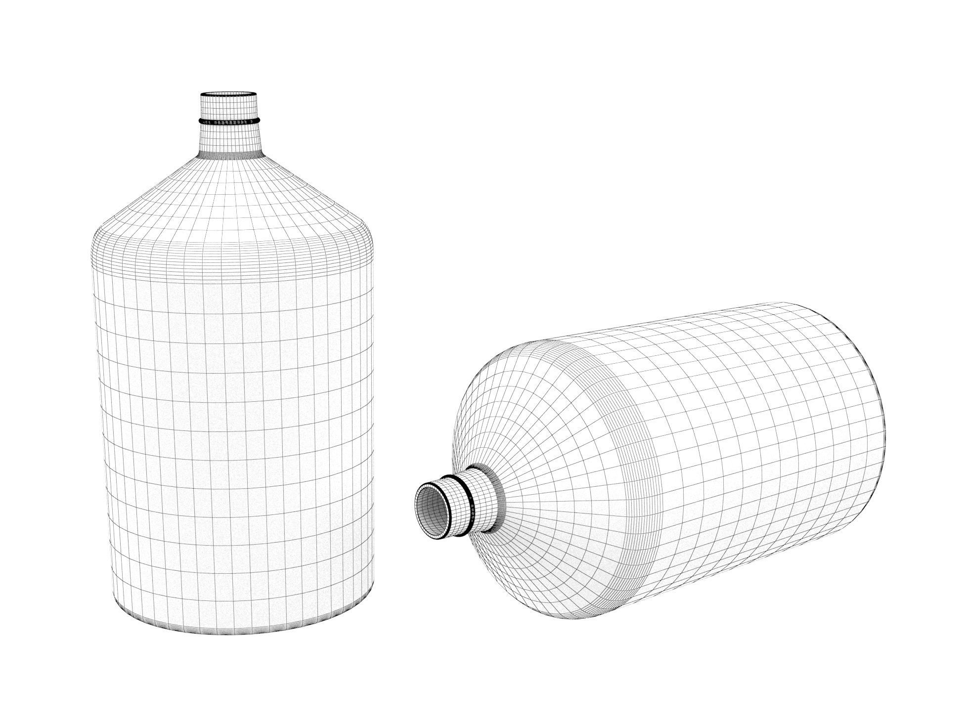 Bottles 16 3D model_1