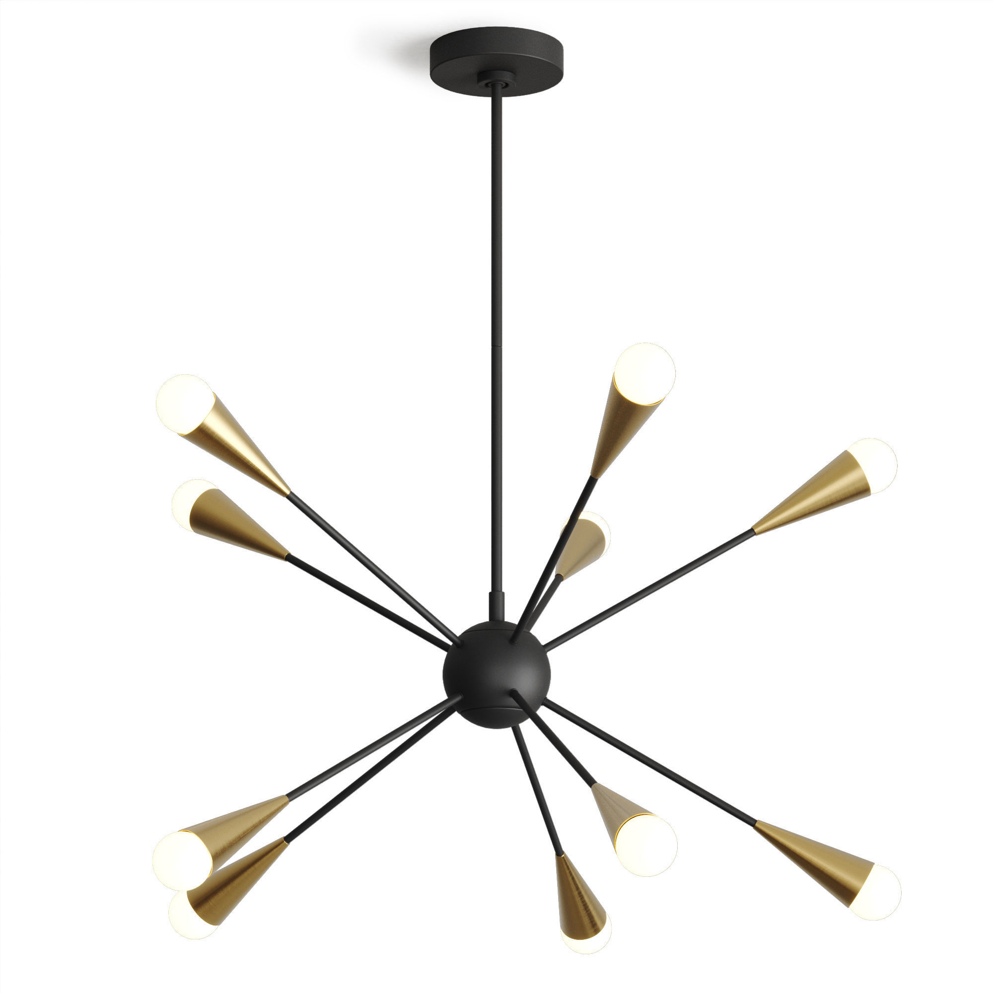 Chandelier Louvre Home Jacob 3D model_3