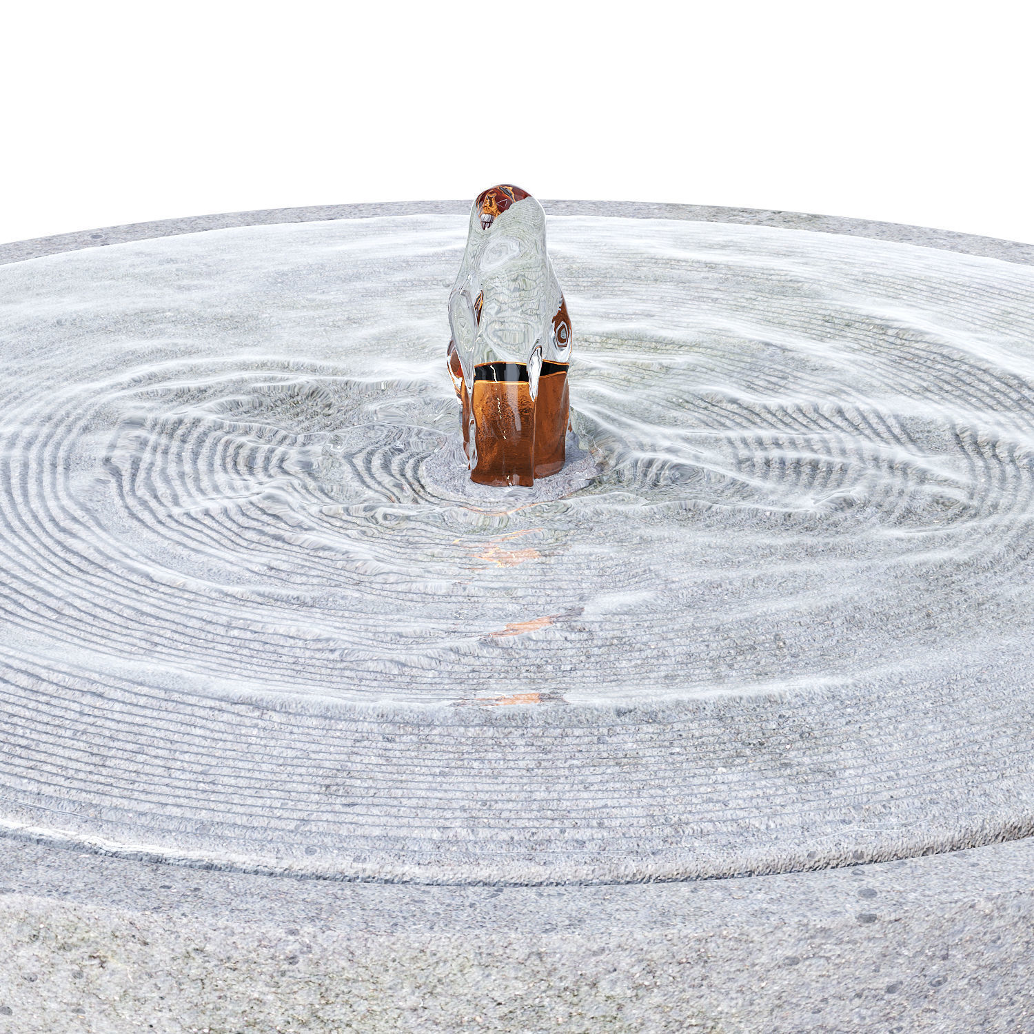 Portola Fountain 3D model_3