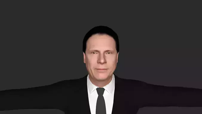 Andrew Cuomo  Hyper Realistic Full Body Rigged Character 3D model