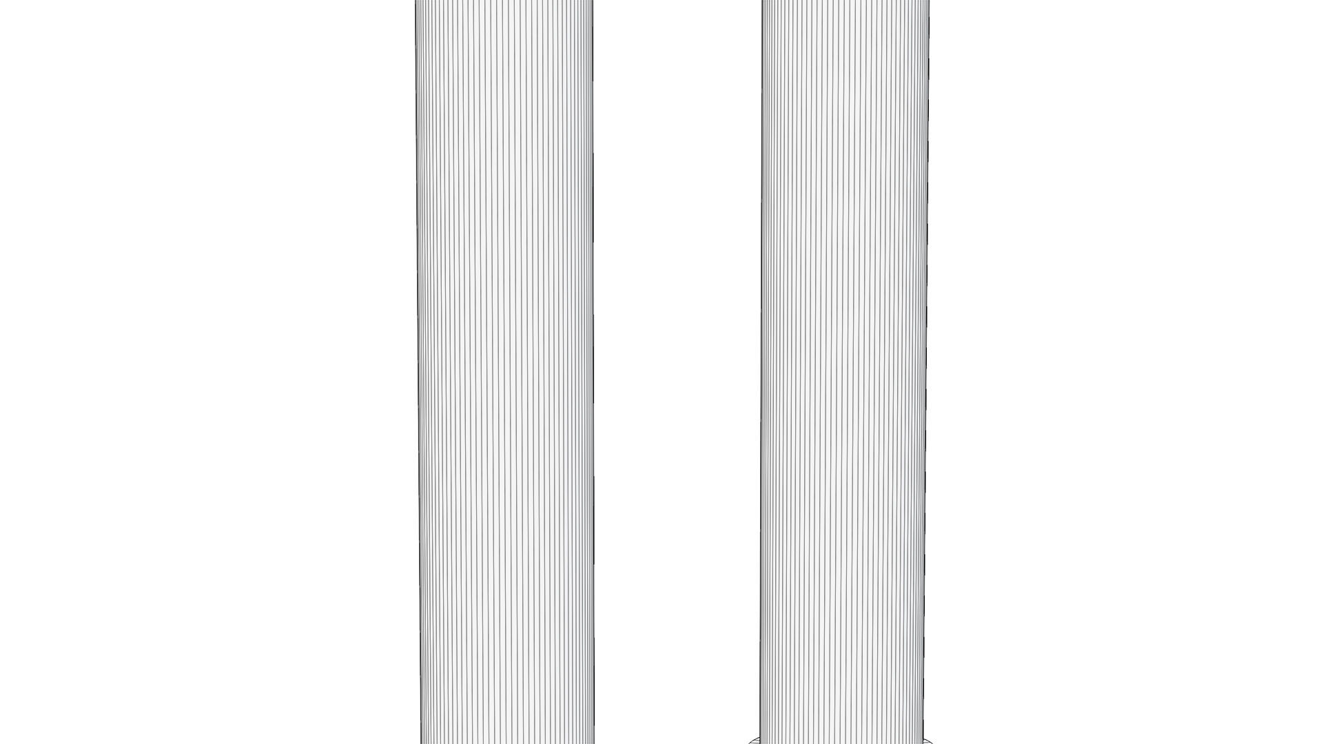 Allouette Double Sconce 3D model_11