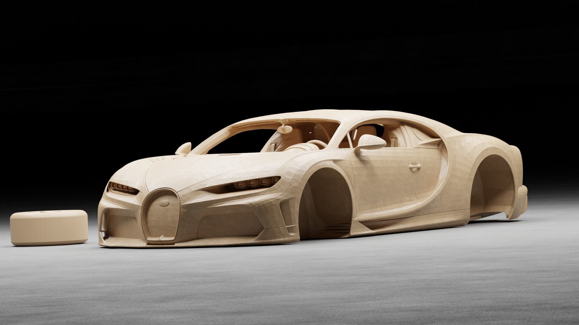 Bugatti Chiron Supersport 300 Plus 3D Printable 3D model 3D printable ...