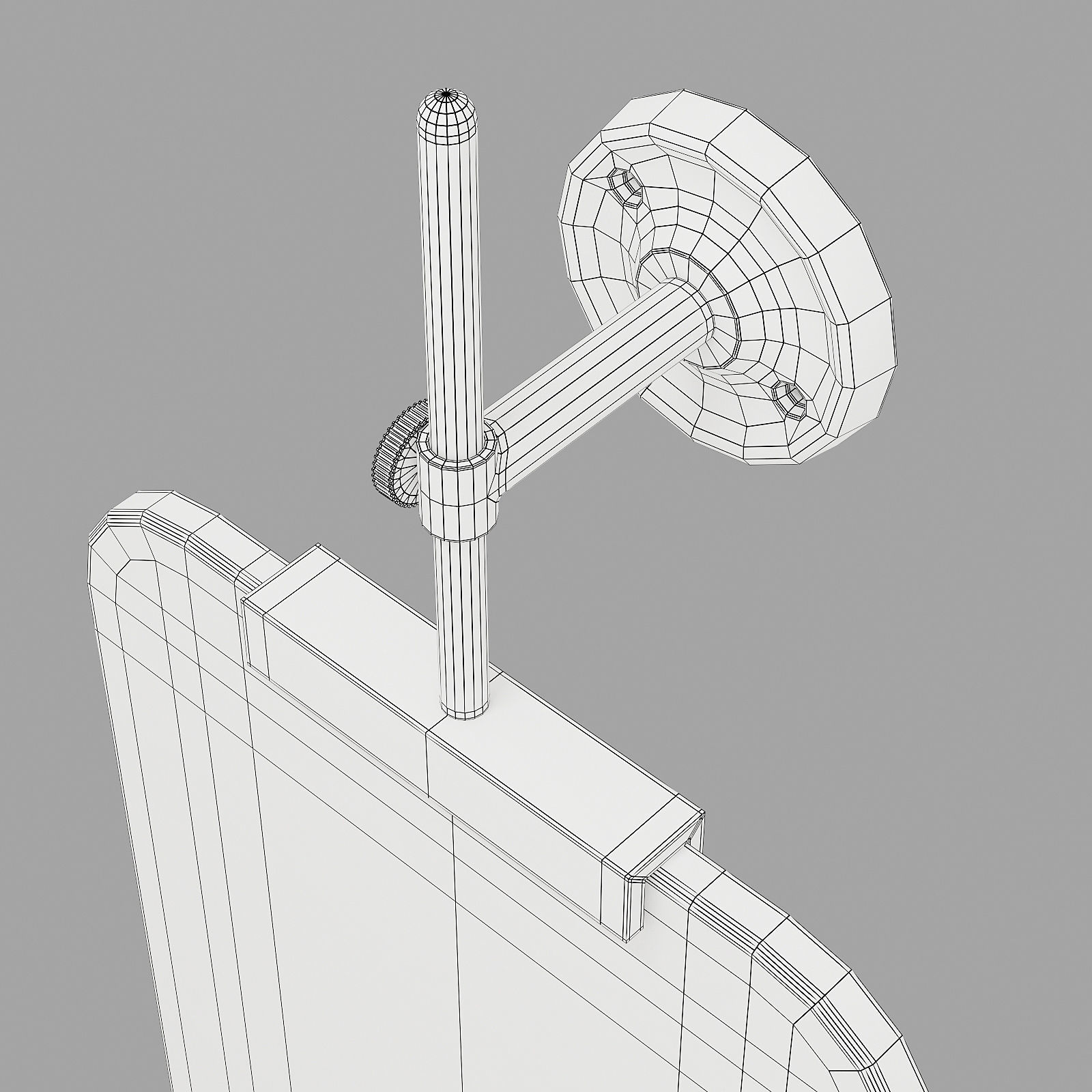 flamant bolivia mirror 3D model_6