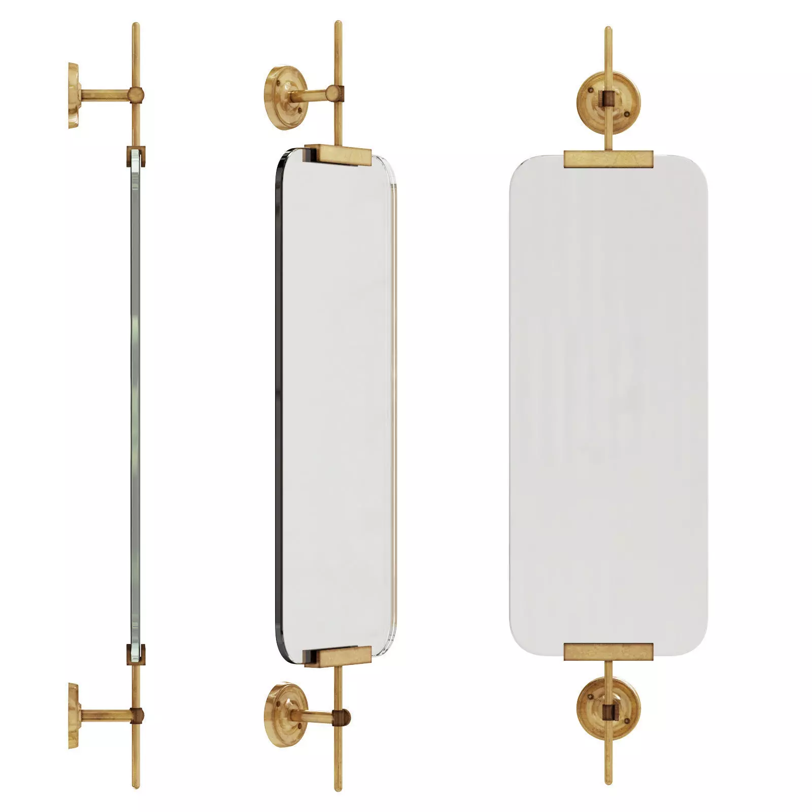 flamant bolivia mirror 3D model_0