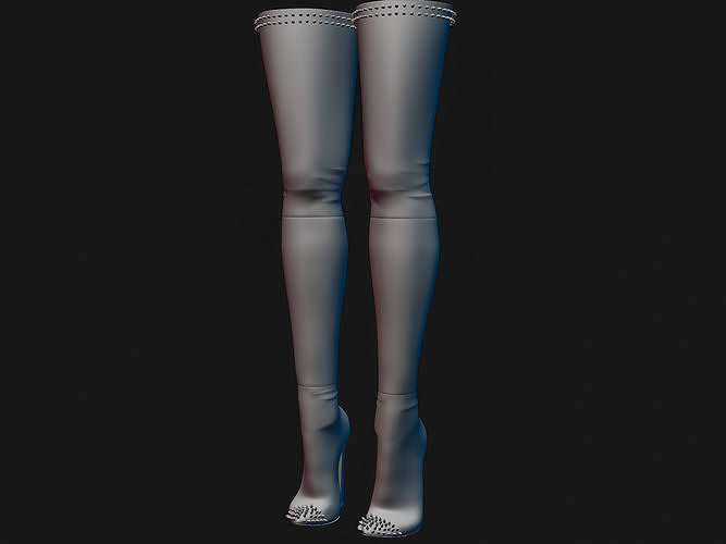 Women Shoes Boots  3D model