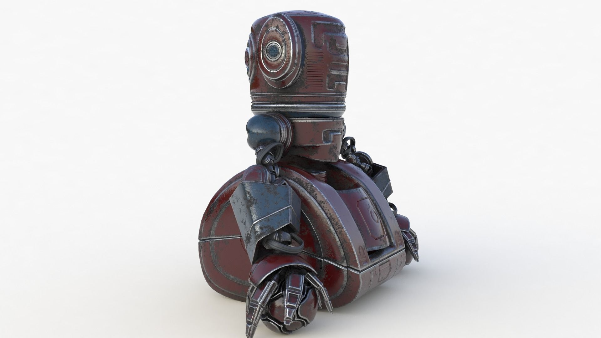 Cute Robot 2 3D model_71