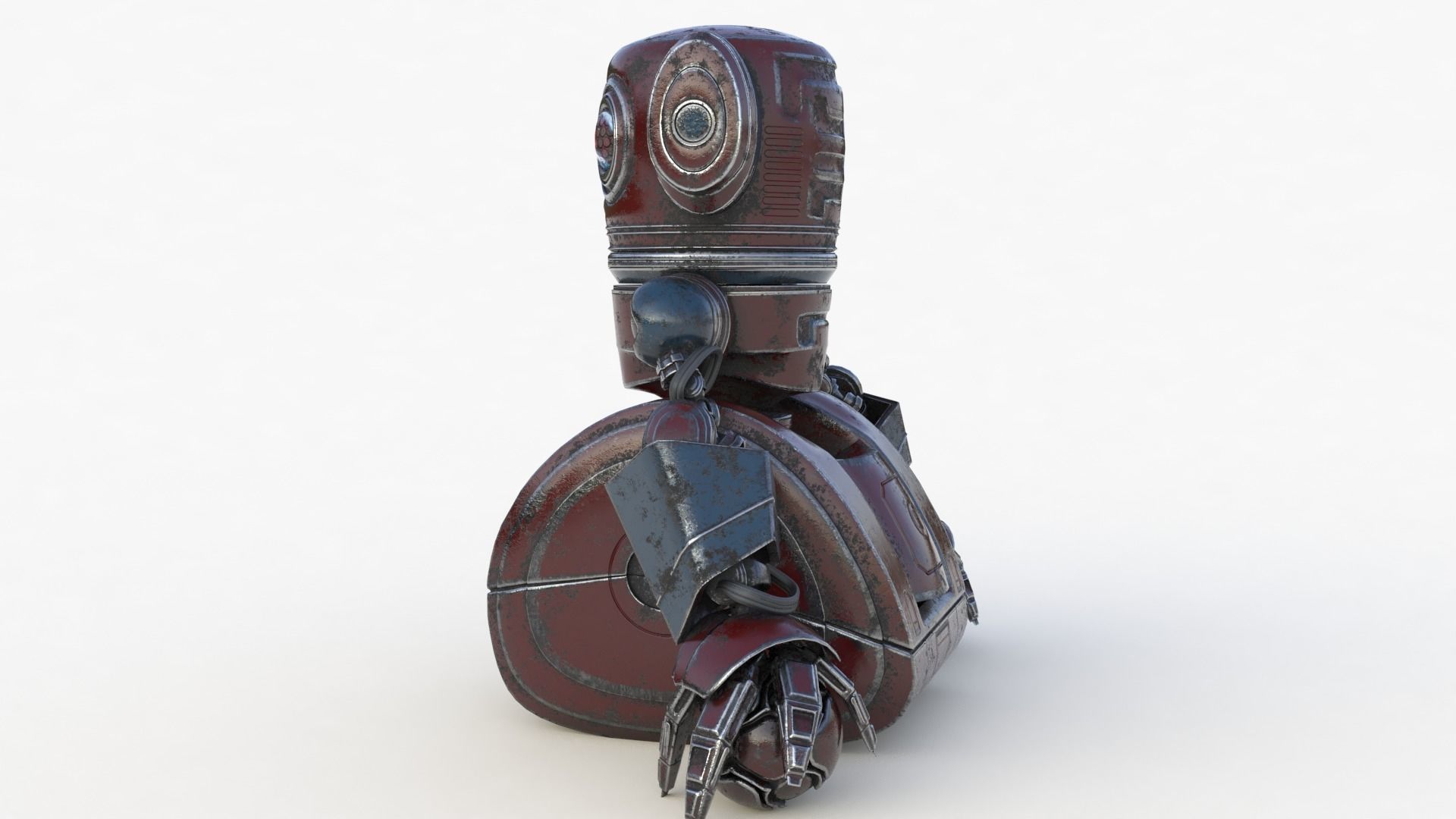 Cute Robot 2 3D model_72