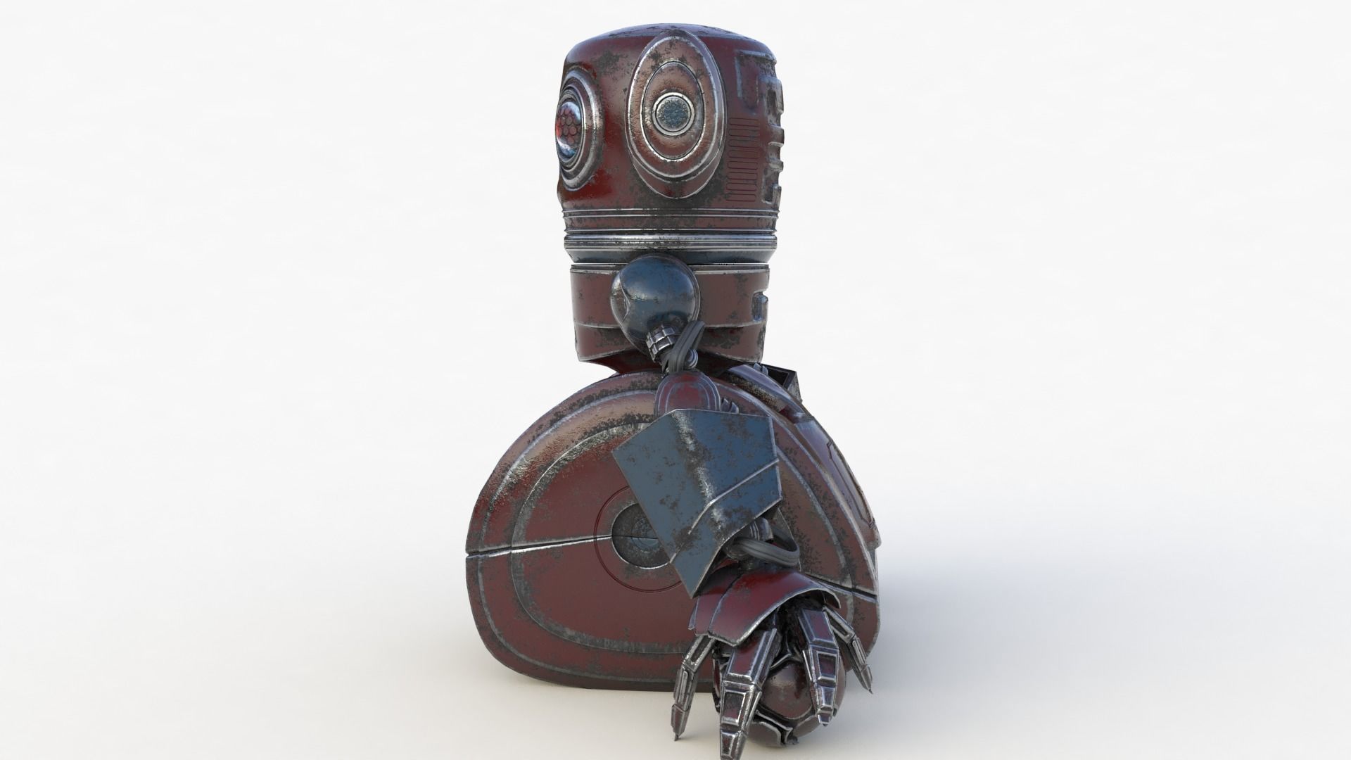 Cute Robot 2 3D model_73