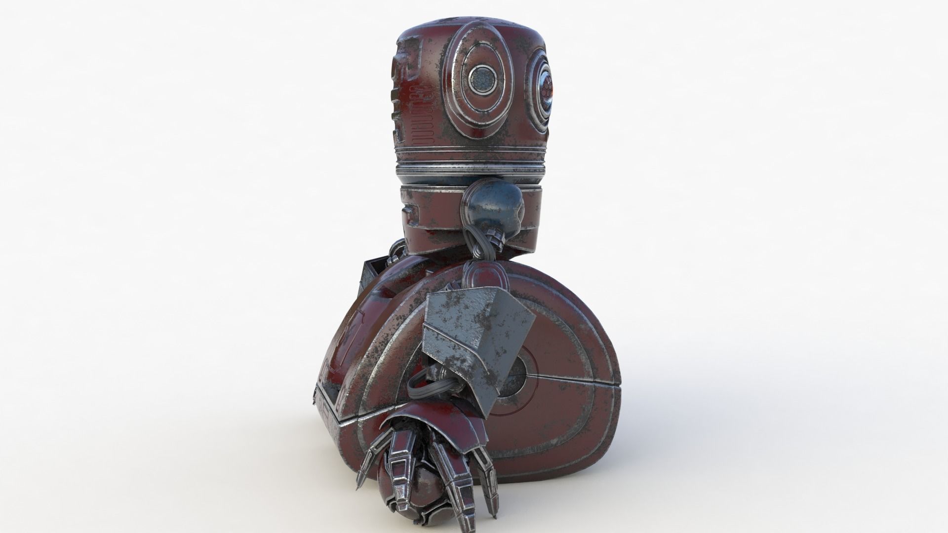 Cute Robot 2 3D model_57