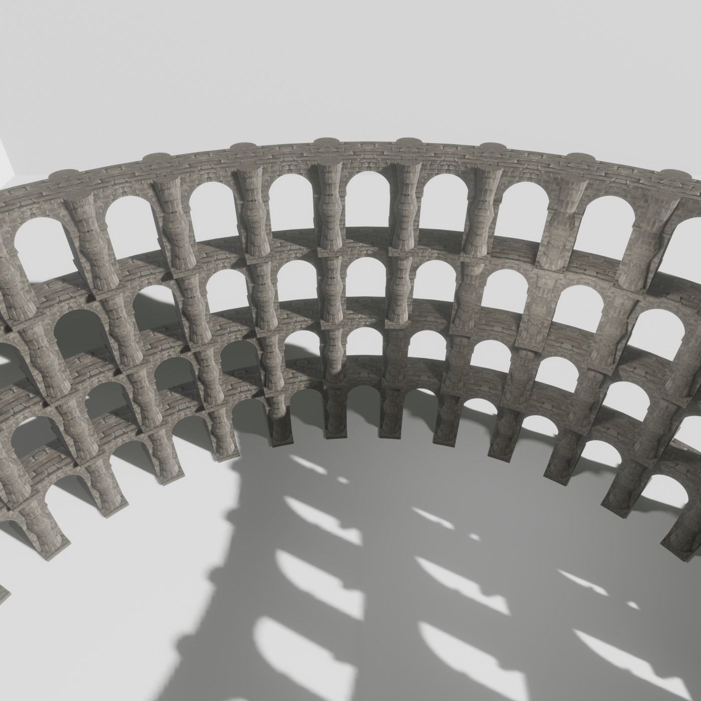 ROMAN ARCHITECTURE WICH STONE 3D model_22