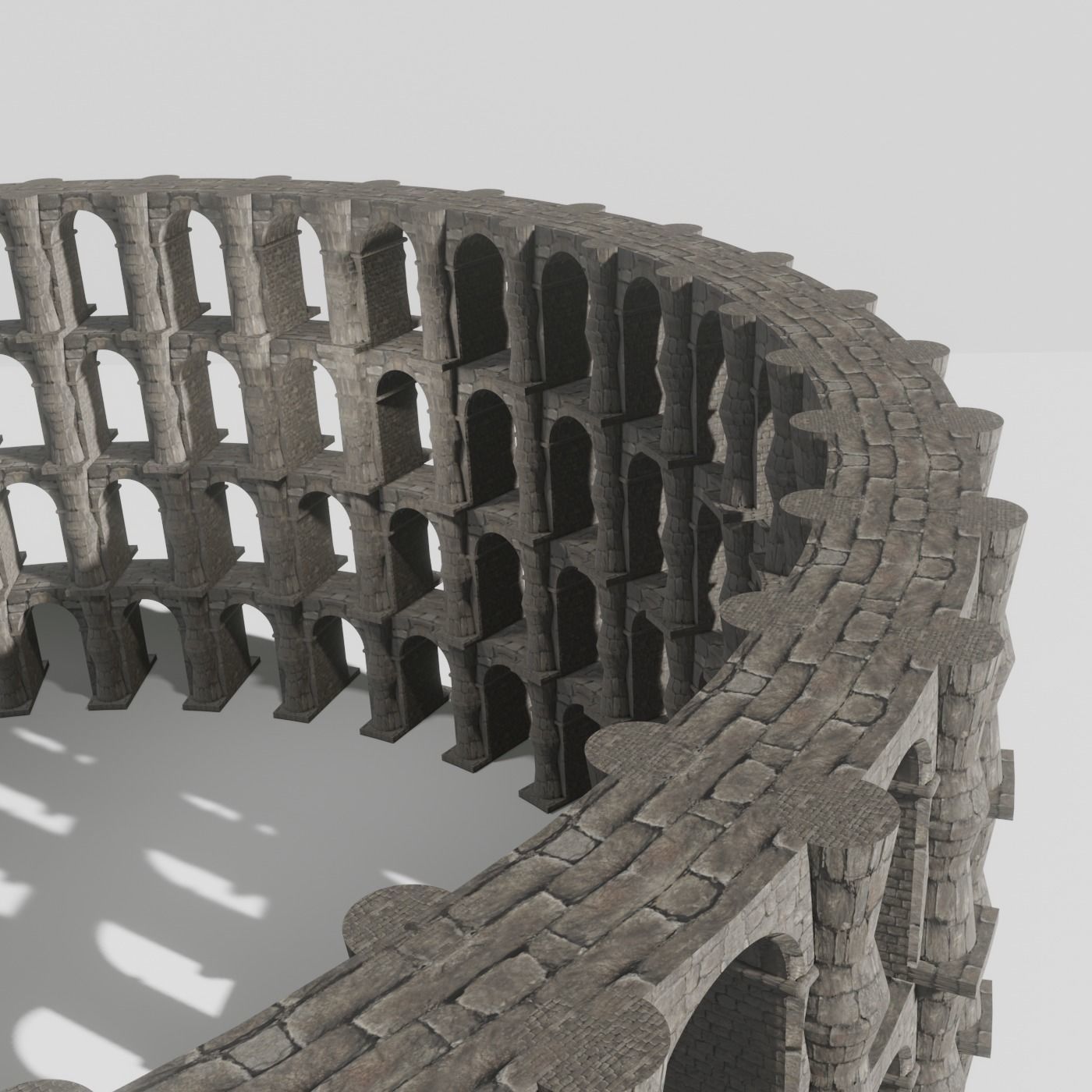 ROMAN ARCHITECTURE WICH STONE 3D model_14