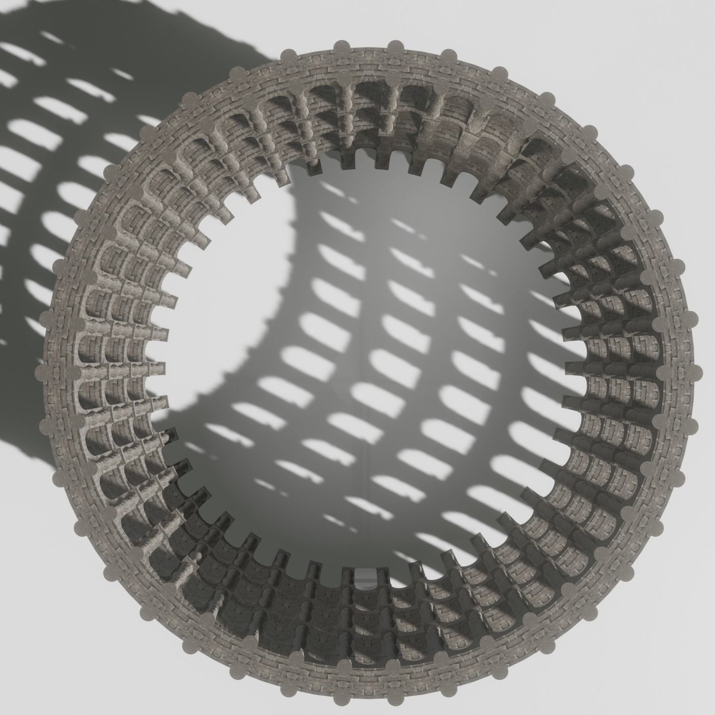 ROMAN ARCHITECTURE WICH STONE 3D model_21