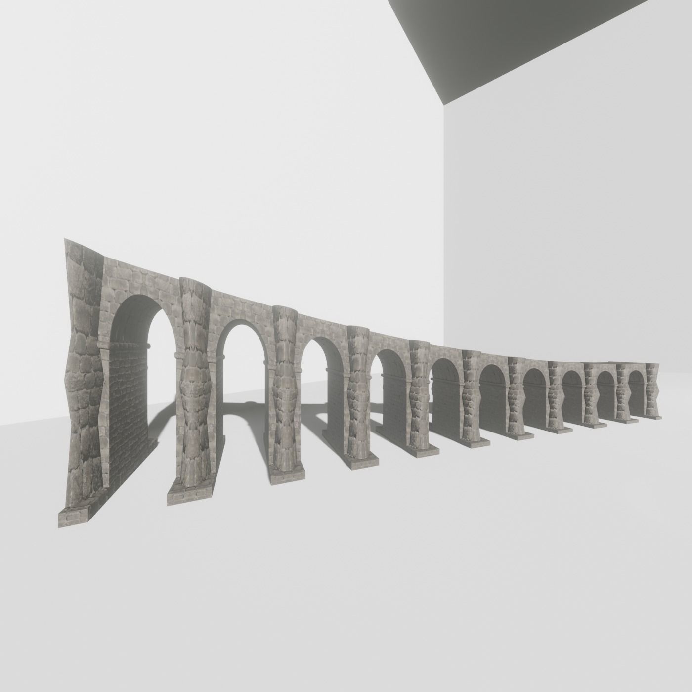 ROMAN ARCHITECTURE WICH STONE 3D model_11