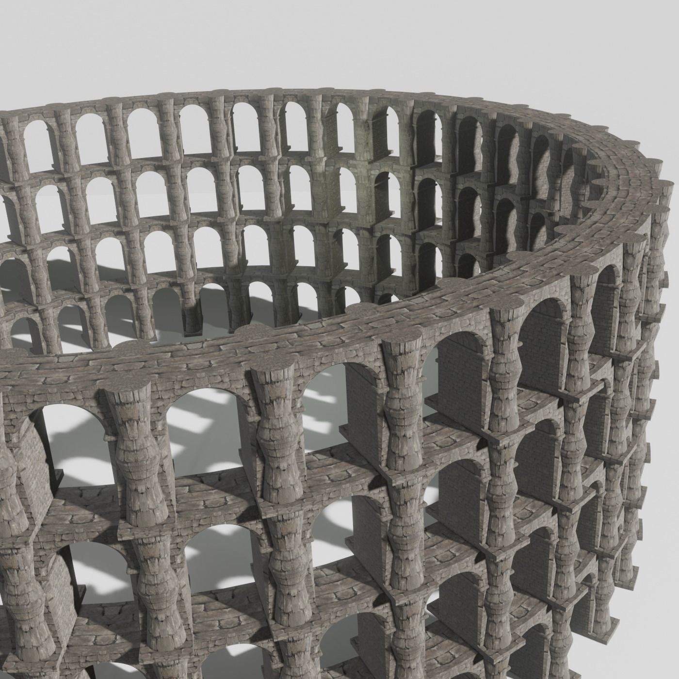 ROMAN ARCHITECTURE WICH STONE 3D model_15