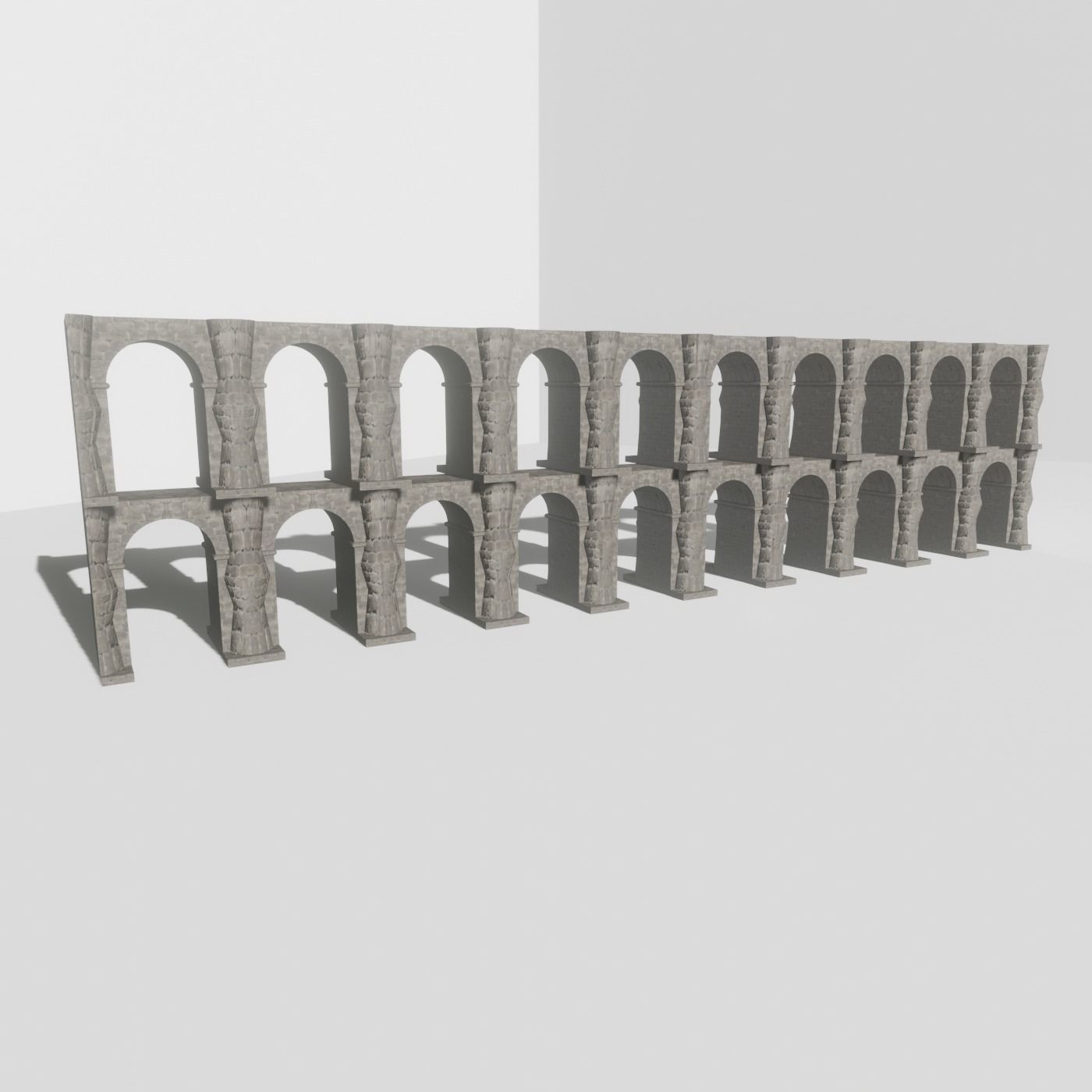 ROMAN ARCHITECTURE WICH STONE 3D model_4