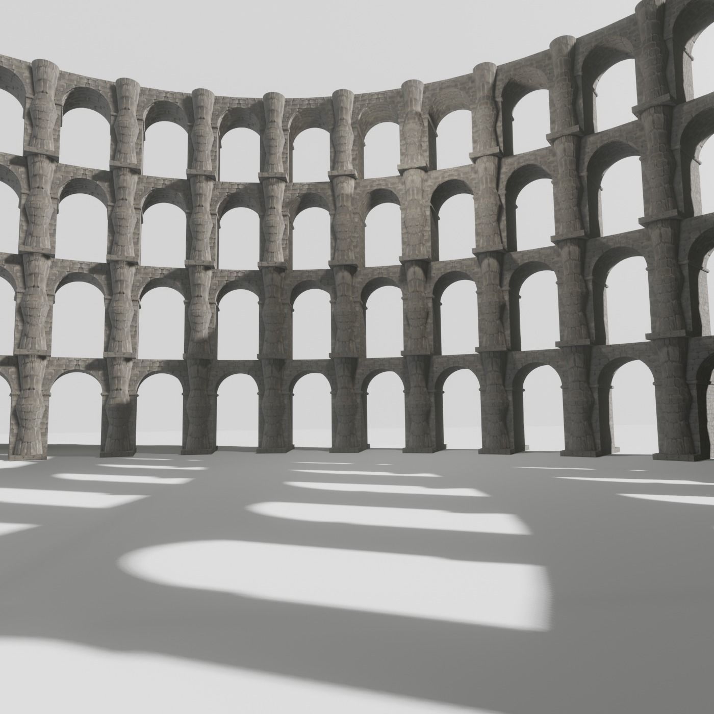 ROMAN ARCHITECTURE WICH STONE 3D model_18