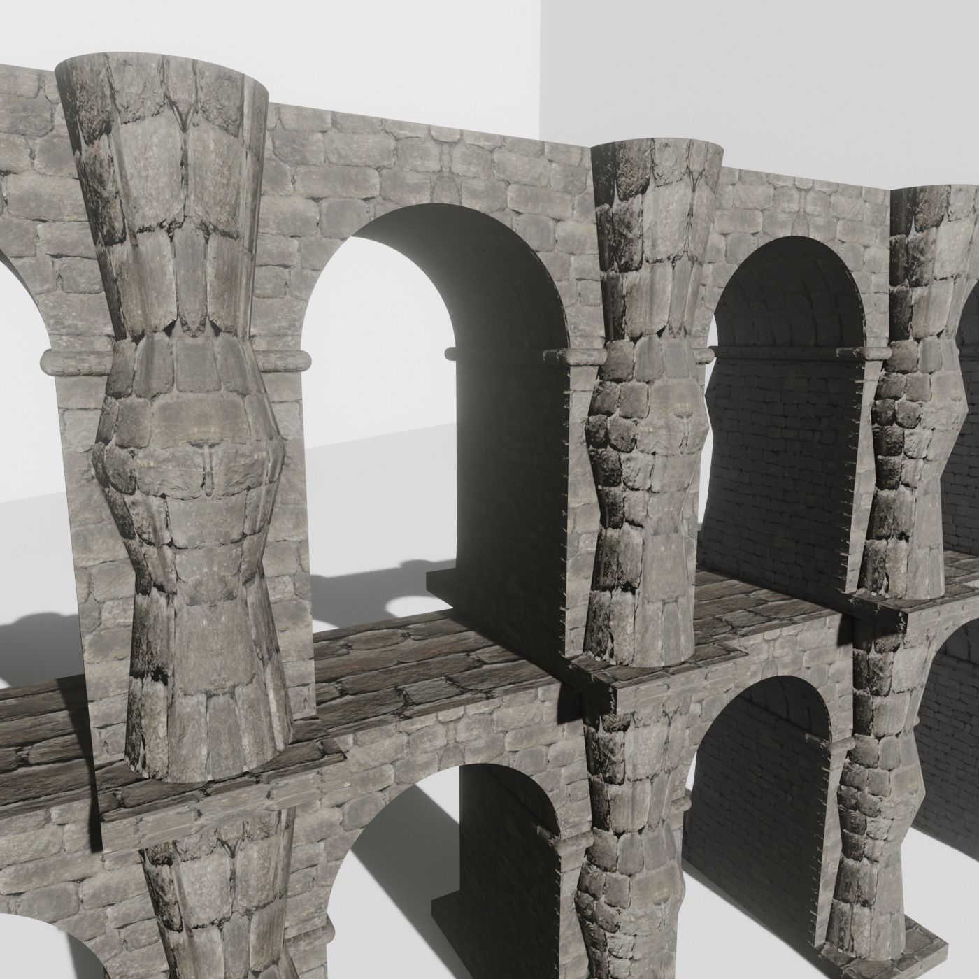 ROMAN ARCHITECTURE WICH STONE 3D model_5