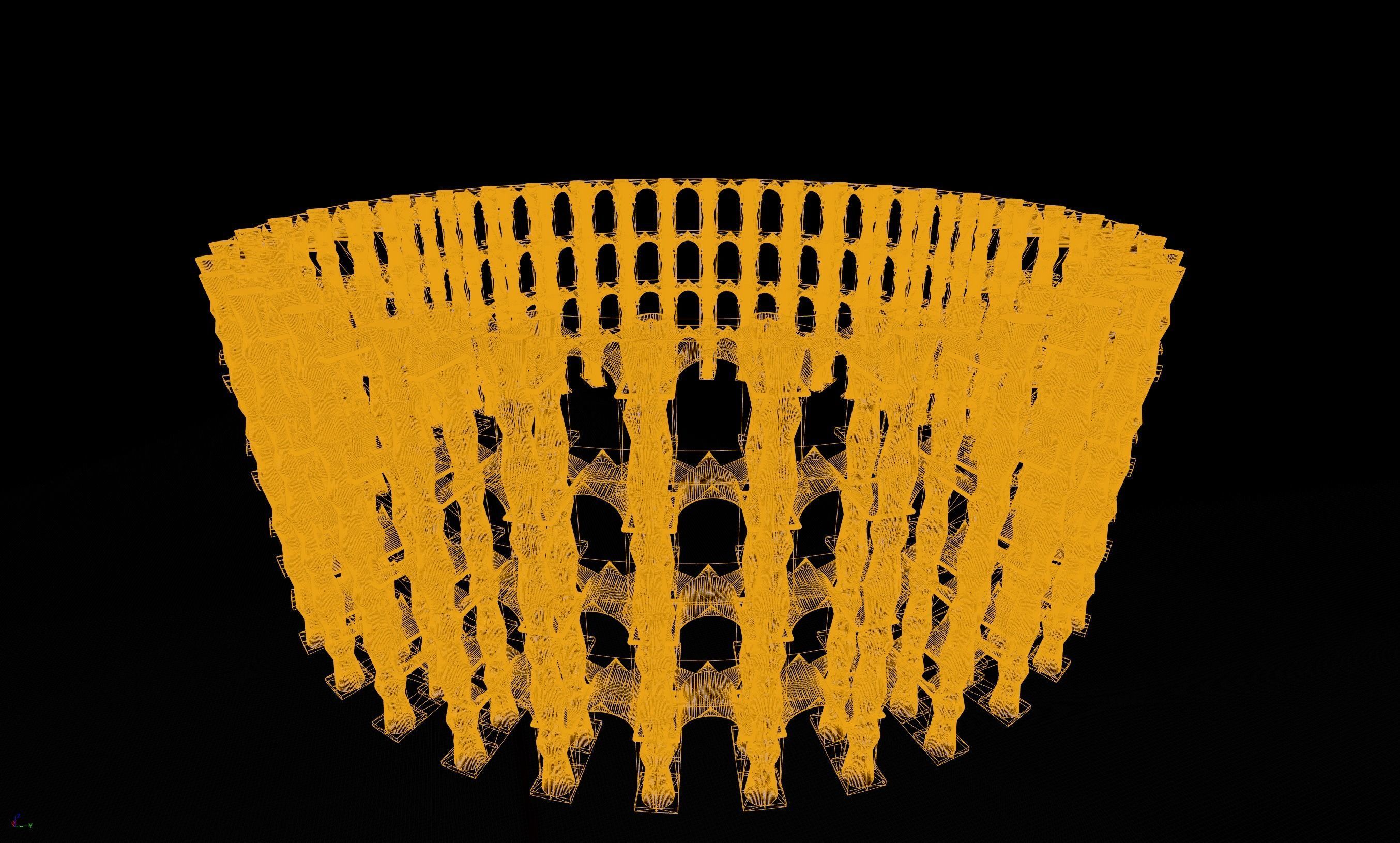 ROMAN ARCHITECTURE WICH STONE 3D model_30