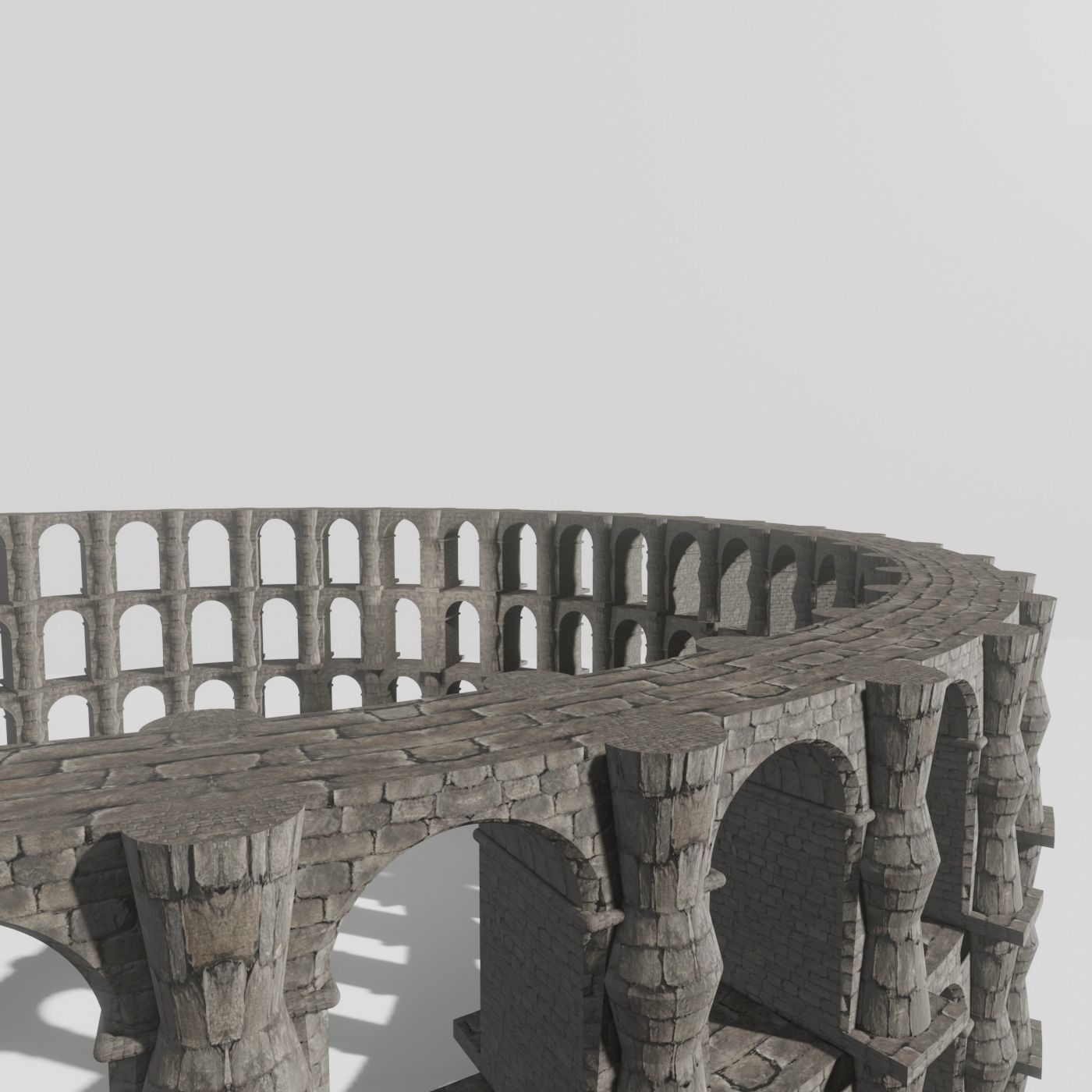 ROMAN ARCHITECTURE WICH STONE 3D model_19
