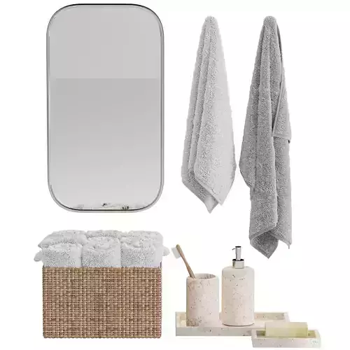 Bathroom Towel Set 12