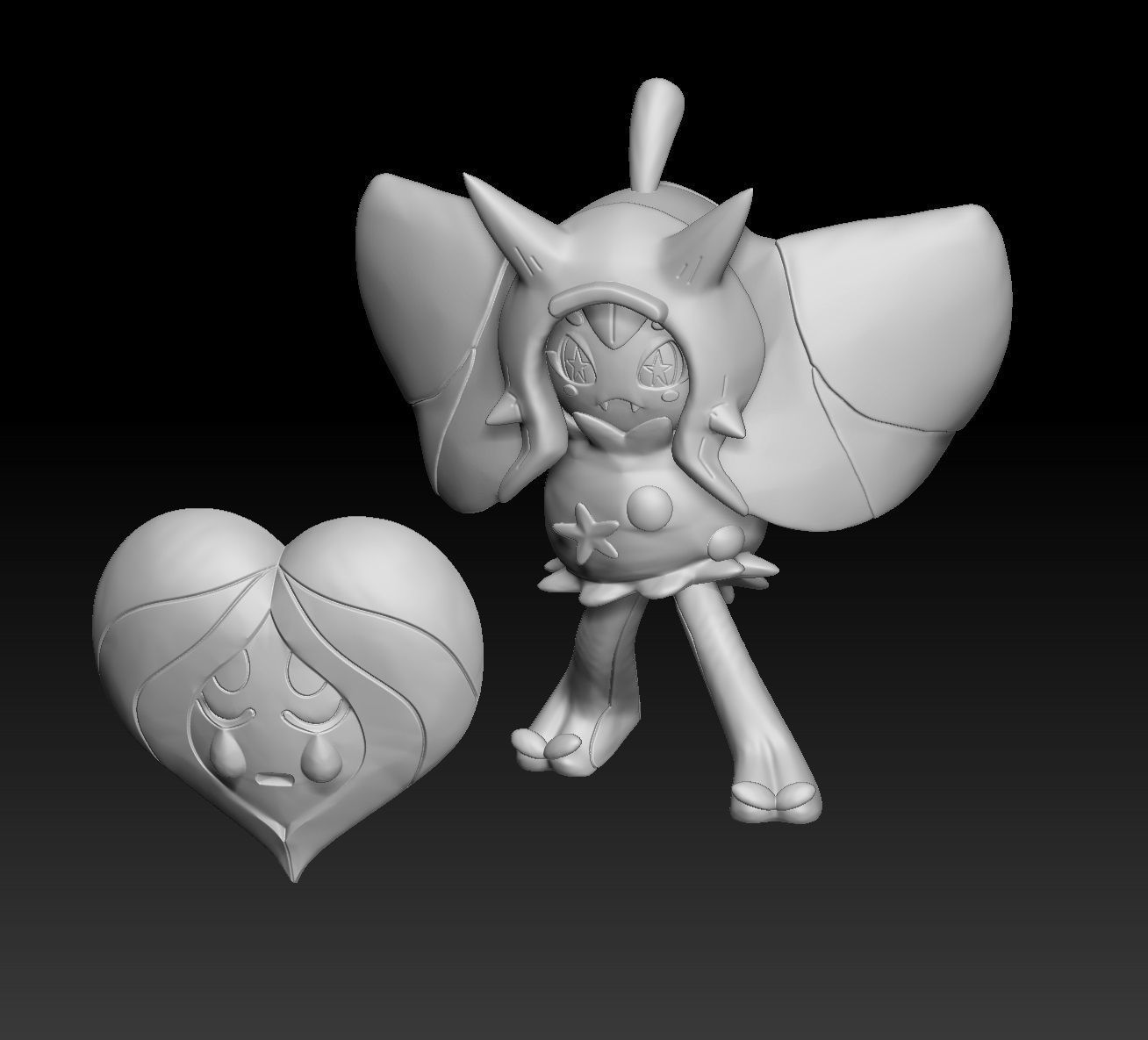Pokemon Ogerpon 3D print model_10